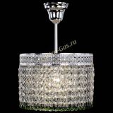 Люстра Венеция Капель №1 с подвесом Зеленая в Химках