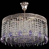 Люстра Венеция Капель журавлик фиолетовая в Химках Люстра Венеция Капель журавлик фиолетовая в Химках