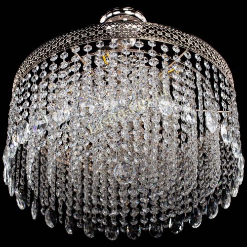 Люстра Венеция Капель журавлик с подвесом в Химках Гусь Хрустальный