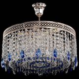 Люстра Венеция Капель журавлик синяя в Химках