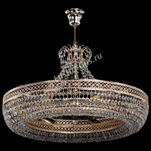 Люстра Венеция Кольцо с подвесом в Химках Гусь Хрустальный
