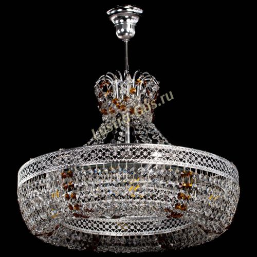 Люстра Венеция Кольцо с подвесом Чайная в Химках Гусь Хрустальный