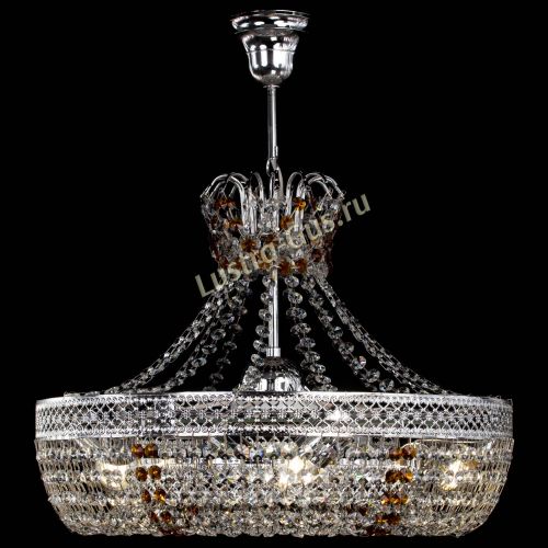 Люстра Венеция Кольцо с подвесом Чайная в Химках Гусь Хрустальный