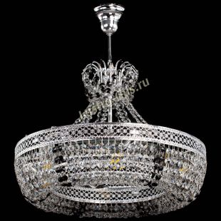  Люстра Венеция Кольцо с подвесом Черная