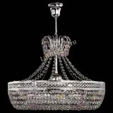 Люстра Венеция Кольцо с подвесом Розовая в Химках