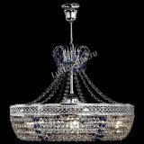 Люстра Венеция Кольцо с подвесом Синяя в Химках Люстра Венеция Кольцо с подвесом Синяя в Химках