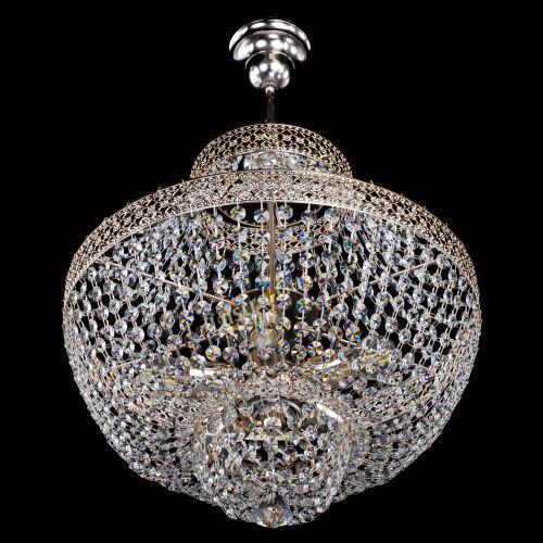 Люстра Венеция Купол №5 конус с подвесом в Химках Гусь Хрустальный