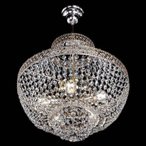 Люстра Венеция Купол №5 конус с подвесом в Химках Гусь Хрустальный