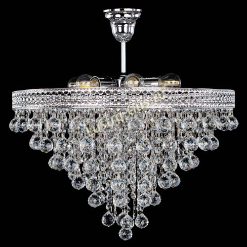 Люстра Венеция пирамида шар 30 в Химках Гусь Хрустальный