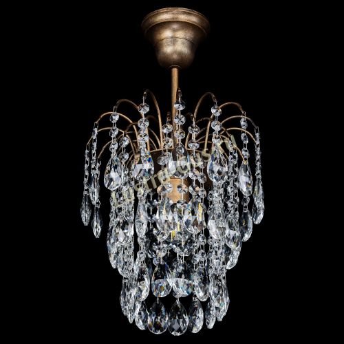 Люстра Весна журавлик под бронзу в Химках Гусь Хрустальный