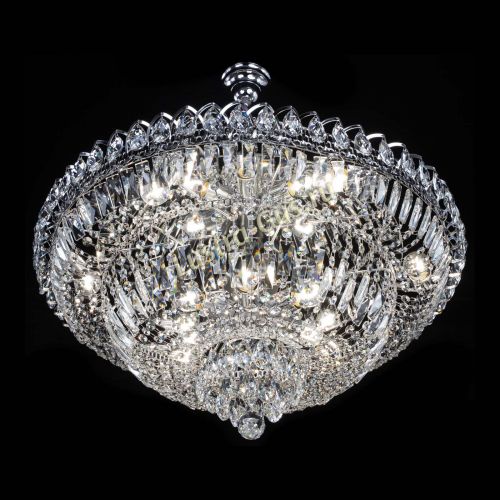 Люстра Водопад с подвесом  в Химках Гусь Хрустальный