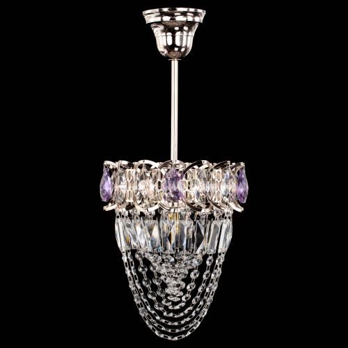 Люстра Водоворот №1 мини с подвесом фиолетовая в Химках Люстра Водоворот №1 мини с подвесом фиолетовая в Химках