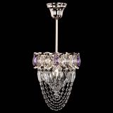 Люстра Водоворот №1 мини с подвесом фиолетовая в Химках Люстра Водоворот №1 мини с подвесом фиолетовая в Химках