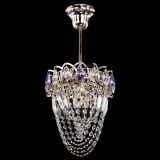 Люстра Водоворот №1 мини с подвесом фиолетовая в Химках Люстра Водоворот №1 мини с подвесом фиолетовая в Химках