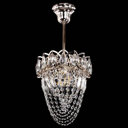 Люстра Водоворот №1 мини с подвесом в Химках Гусь Хрустальный