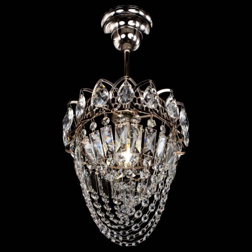 Люстра Водоворот №1 мини с подвесом в Химках Гусь Хрустальный