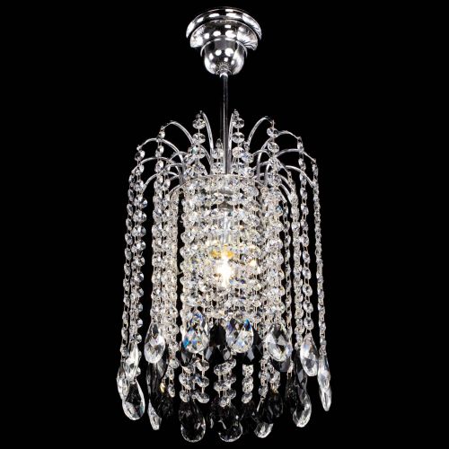 Люстра Зима капель журавлик черная в Химках Гусь Хрустальный