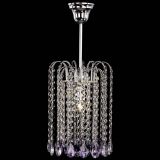 Люстра Зима капель журавлик фиолетовая в Химках Люстра Зима капель журавлик фиолетовая в Химках