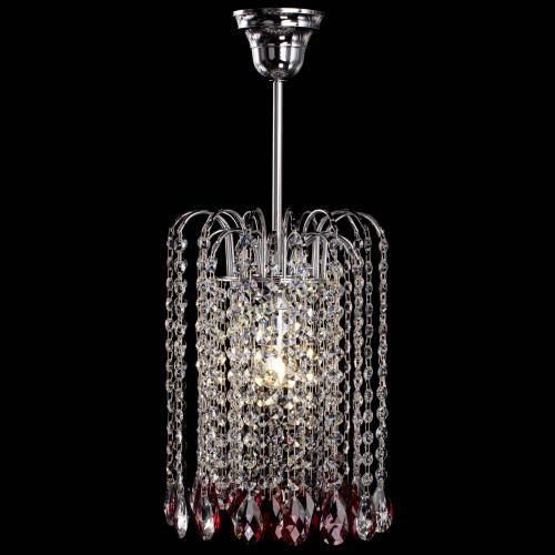 Люстра Зима капель журавлик красная в Химках Гусь Хрустальный