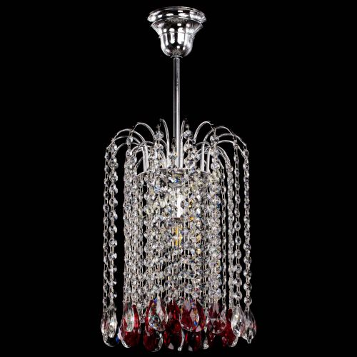 Люстра Зима капель журавлик красная в Химках Гусь Хрустальный