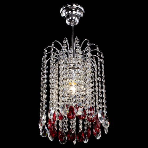 Люстра Зима капель журавлик красная в Химках Гусь Хрустальный