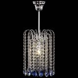 Люстра Зима капель журавлик синяя в Химках