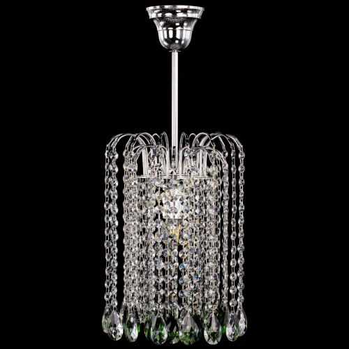 Люстра Зима капель журавлик зеленая в Химках Гусь Хрустальный