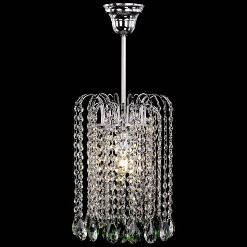 Люстра Зима капель журавлик розовая в Химках Гусь Хрустальный