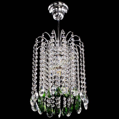 Люстра Зима капель журавлик розовая в Химках Гусь Хрустальный