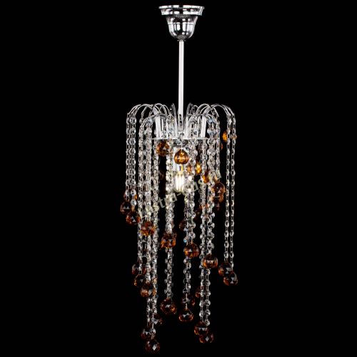 Люстра Зима каскад шар 30 чайная в Химках Гусь Хрустальный