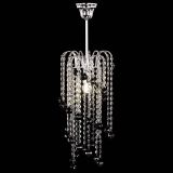 Люстра Зима каскад шар 30 черная в Химках