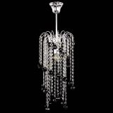 Люстра Зима каскад шар 30 черная в Химках