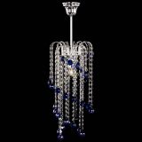 Люстра Зима каскад шар 30 синяя в Химках Люстра Зима каскад шар 30 синяя в Химках