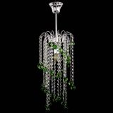 Люстра Зима каскад шар 30 зеленая в Химках Люстра Зима каскад шар 30 зеленая в Химках