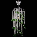 Люстра Зима каскад шар 30 зеленая в Химках Люстра Зима каскад шар 30 зеленая в Химках