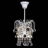 Люстра Зима шар черная (белая патина)  в Химках