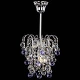 Люстра Зима шар фиолетовая в Химках