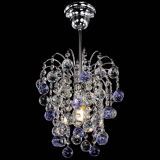 Люстра Зима шар фиолетовая в Химках
