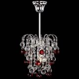 Люстра Зима шар красная в Химках