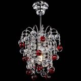 Люстра Зима шар красная в Химках