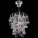 Люстра Зима шар розовая в Химках