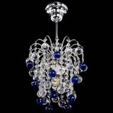 Люстра Зима шар синяя в Химках Люстра Зима шар синяя в Химках