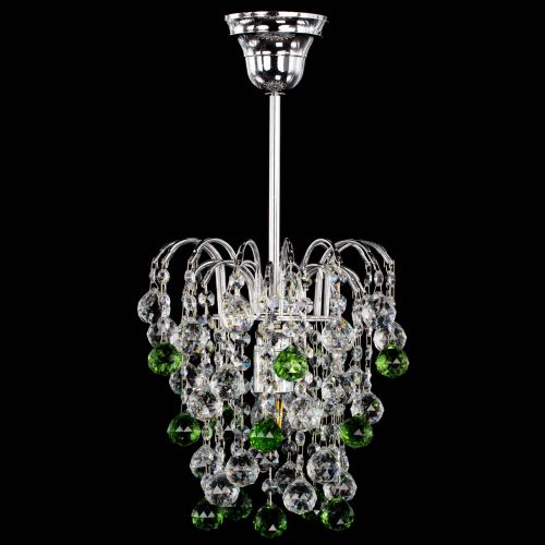 Люстра Зима зеленая в Химках Гусь Хрустальный