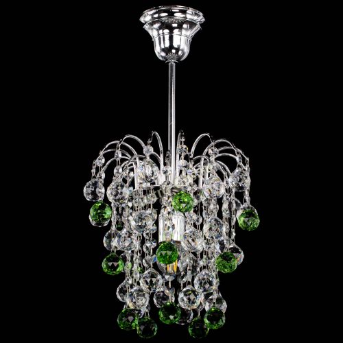 Люстра Зима зеленая в Химках Гусь Хрустальный