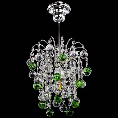 Люстра Зима зеленая в Химках Гусь Хрустальный