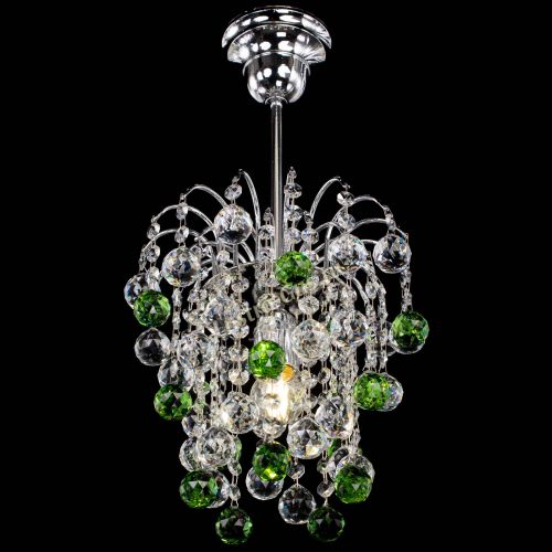 Люстра Зима зеленая в Химках Гусь Хрустальный