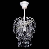 Люстра Зима журавлик черная (белая патина) в Химках Люстра Зима журавлик черная (белая патина) в Химках