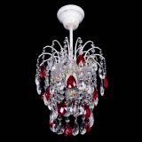 Люстра Зима журавлик красная (белая патина) в Химках Люстра Зима журавлик красная (белая патина) в Химках