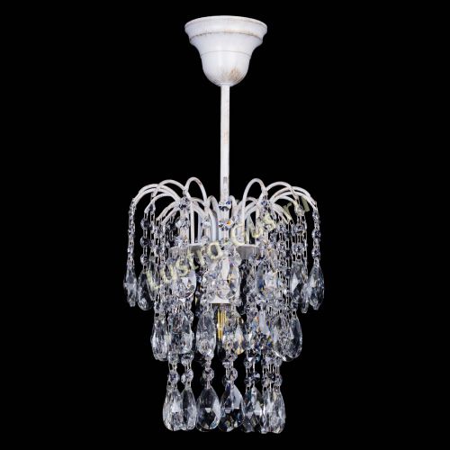 Люстра Зима журавлик белая в Химках Гусь Хрустальный