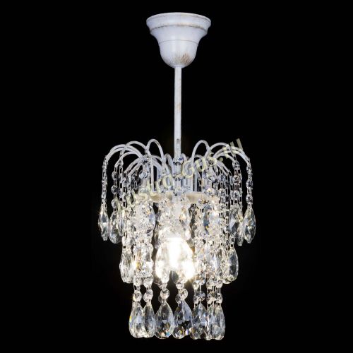 Люстра Зима шар белая в Химках Гусь Хрустальный